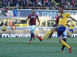 Mario Mandzukic traf für Juve zum zwischenzeitlichen 2:0