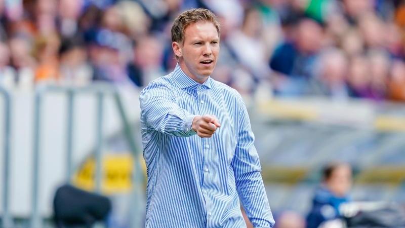 Julian Nagelsmann will mit RB Leipzig oben angreifen Julian Nagelsmann will mit RB Leipzig oben angreifen
