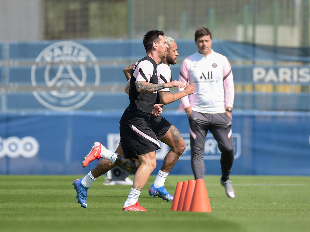 Messi ya se entrena a las órdenes de Pochettino.