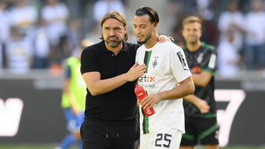 Farke (li.) und Gladbach hatten es nicht leicht