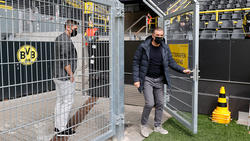 Sebastian Kehl und Michael Zorc (r.) fordern die Maximalausbeute vom BVB