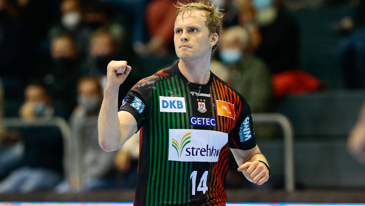 Omar Magnusson war bester Werfer des SC Magdeburg Omar Magnusson war bester Werfer des SC Magdeburg