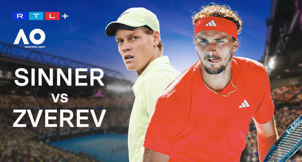 Australian Open Finale 2025 Zverev vs. Sinner im LiveTicker RTL