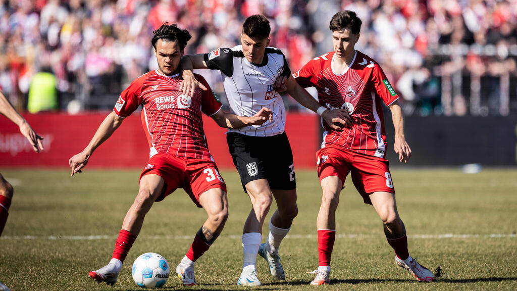 Max Finkgräfe (l.) steht vor einem Wechsel vom 1. FC Köln zu RB Leipzig