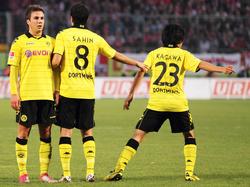 Folgt Mario Götze (l.) dem Weg von Nuri Şahin und Shinji Kagawa
