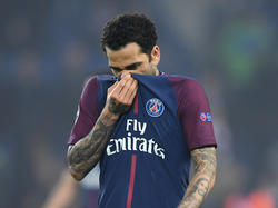 Steht Dani Alves bei Paris Saint-Germain vor dem Aus?
