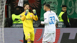 Kevin Trapp will im Rückspiel in Mailand mit der SGE jubeln