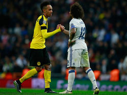 Aubameyang (l.) und Marcelo könnten bald für den selben Verein auflaufen