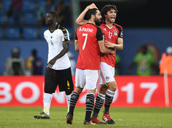 Ägypten bejubelt den Sieg gegen Ghana