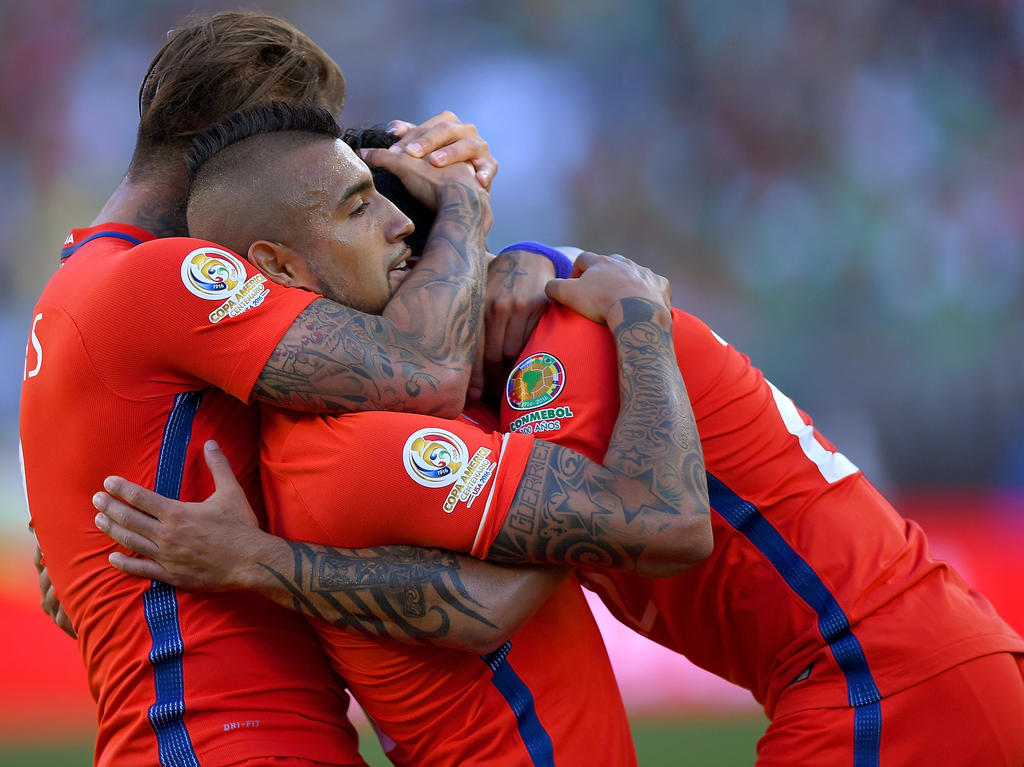 Arturo Vidal führt Chile beim Confed Cup in Russland an Arturo Vidal führt Chile beim Confed Cup in Russland an