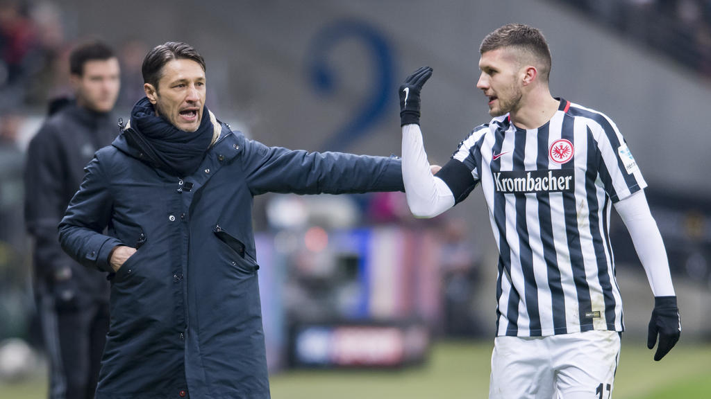 Niko Kovac und Ante Rebic waren gemeinsam mit Eintracht Frankfurt erfolgreich