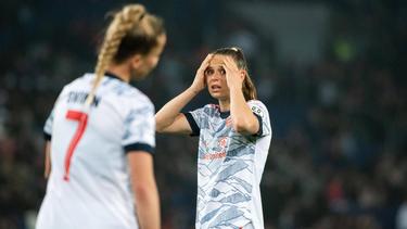 Die Frauen des FC Bayern kassierten eine knappe Niederlage