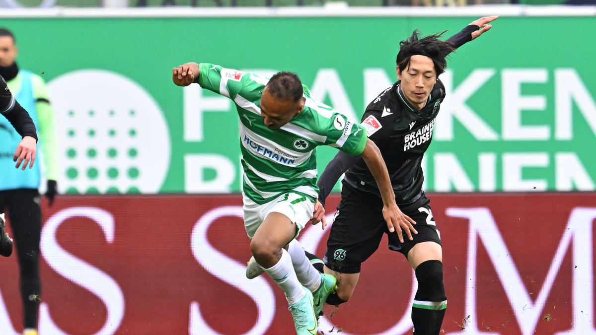 Hannover 96 konnte auch die SpVgg Greuther Fürth nicht bezwngen