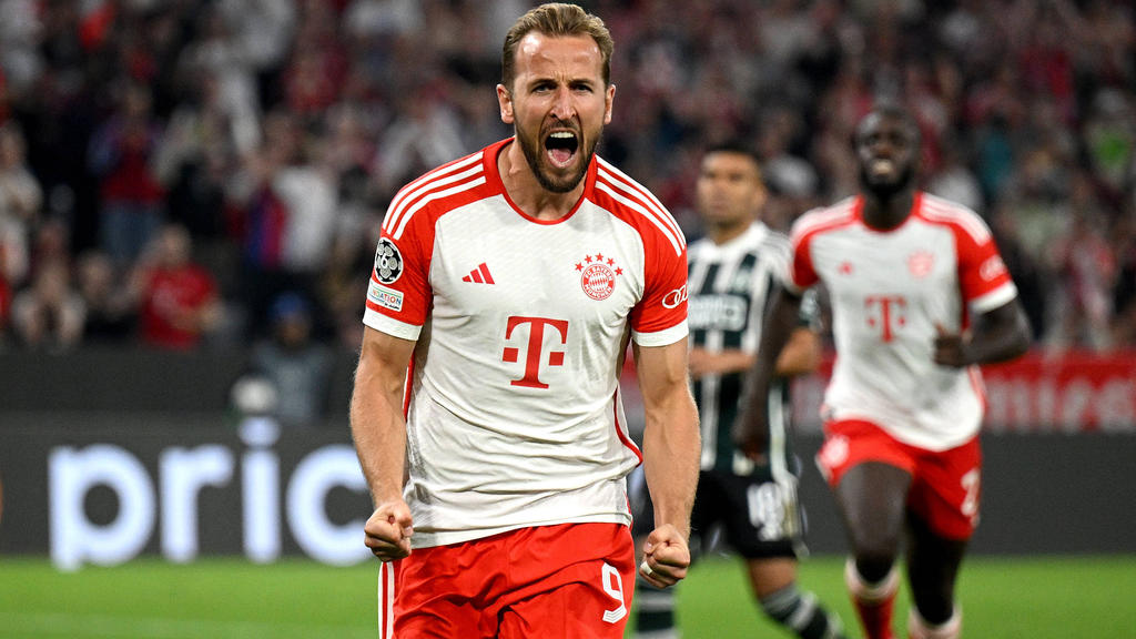 Harry Kane hat mit dem FC Bayern einiges vor Harry Kane hat mit dem FC Bayern einiges vor