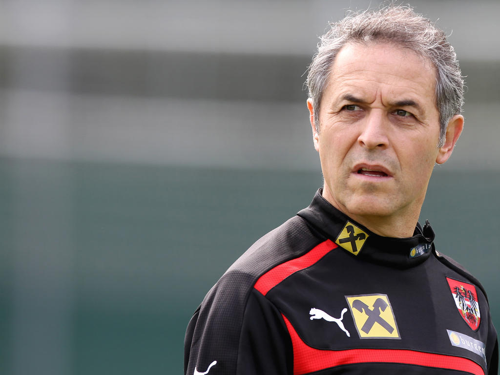 ÖFB-Teamchef Marcel Koller will seine Linie durchziehen ÖFB-Teamchef Marcel Koller will seine Linie durchziehen