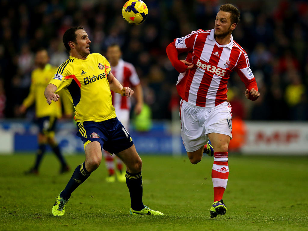 Marko Arnautović bekam es meist mit Verteidiger John O'Shea zu tun