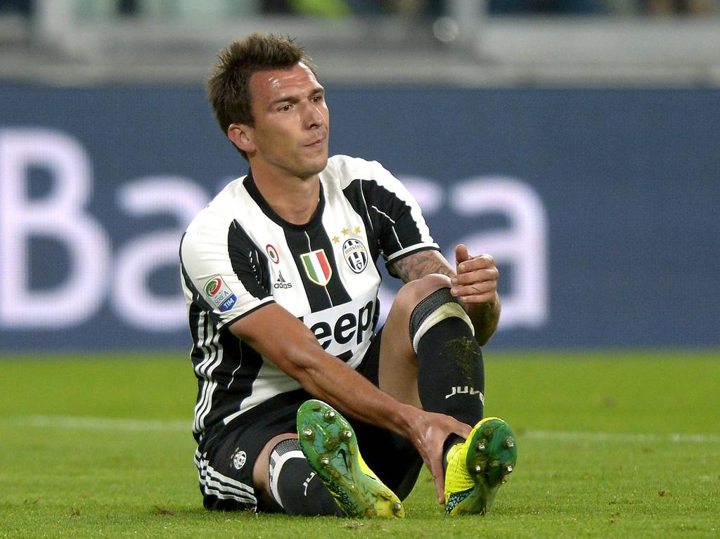 Mario Mandžukić, baja con la Juventus. (Foto: Imago)
