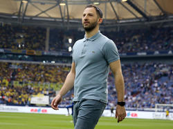 Domenico Tedesco und der FC Schalke treffen am Wochenende auf den FC Augsburg