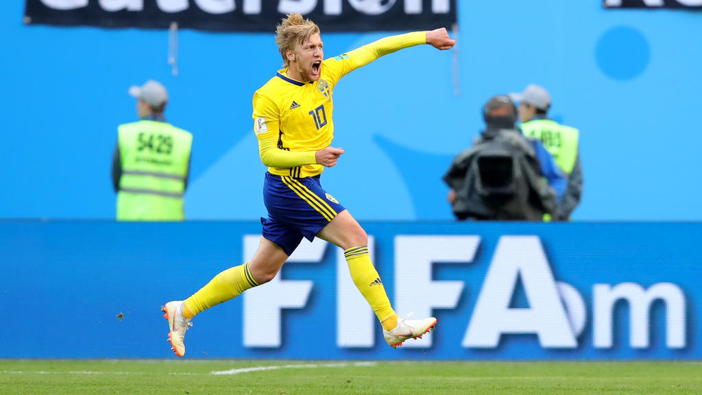 Emil Forsberg ist der neue Star im schwedischen Team