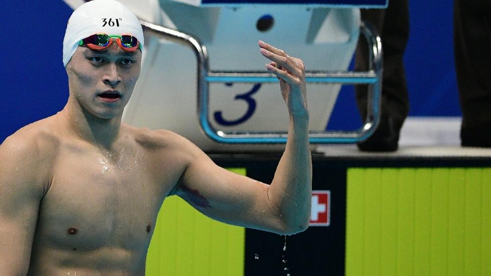 Sun Yang ist bereits als Dopingsünder vorbestraft Sun Yang ist bereits als Dopingsünder vorbestraft