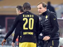 BVB-Coach Tuchel (r.) bedauert den Abgang von Ramos