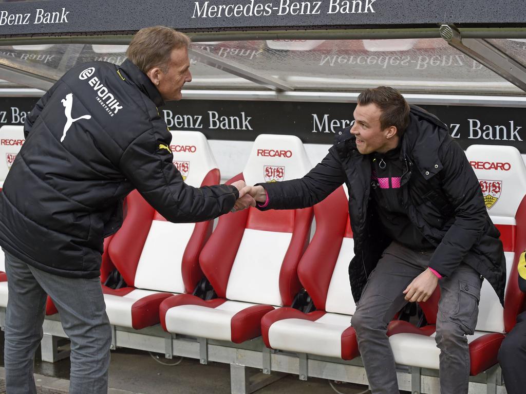 Kevin Großkreutz (r.) und BVB-Boss Hans-Joachim Watzke