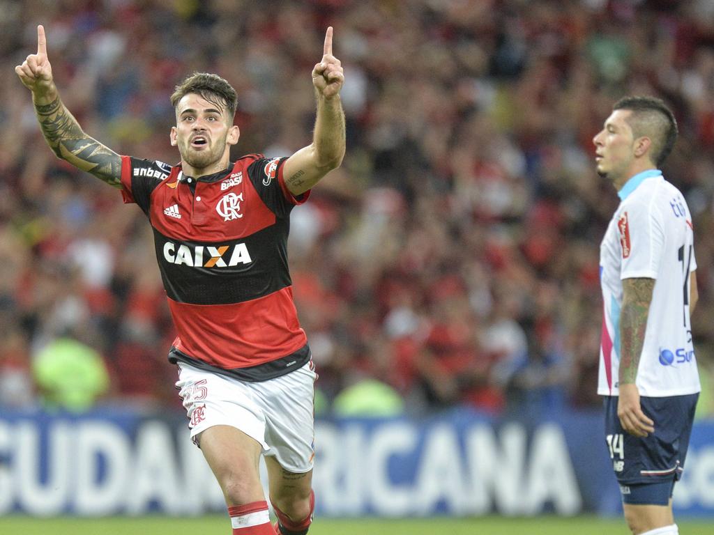 Vizeu decidió el choque para el Flamengo en el minuto 82'. (Foto: Imago)
