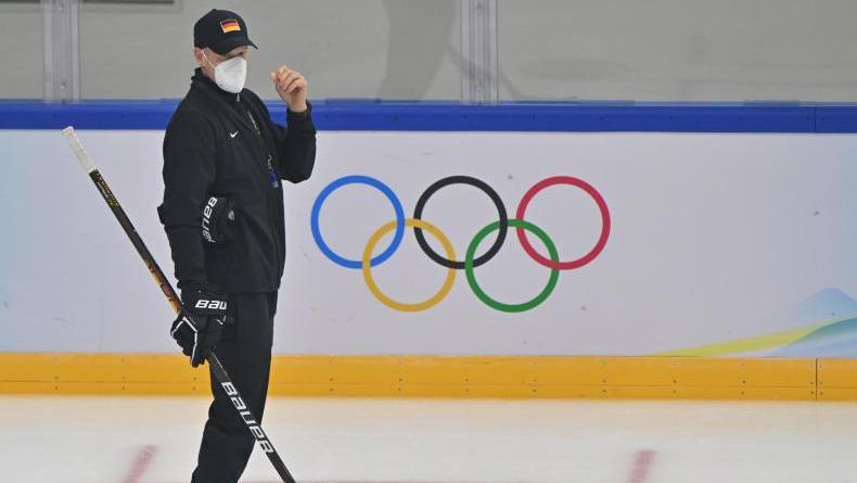 Toni Söderholm ist der Trainer des deutschen Eishockey-Teams