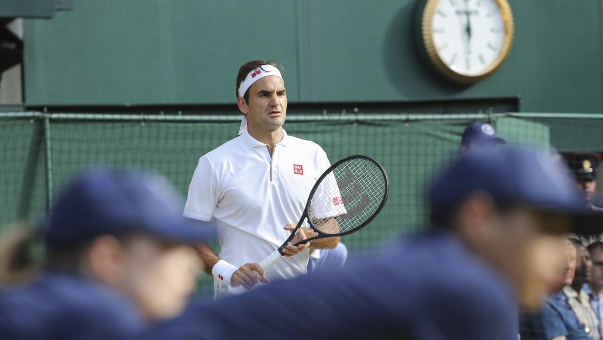 Roger Federer feierte in Wimbledon Erfolg um Erfolg Roger Federer feierte in Wimbledon Erfolg um Erfolg