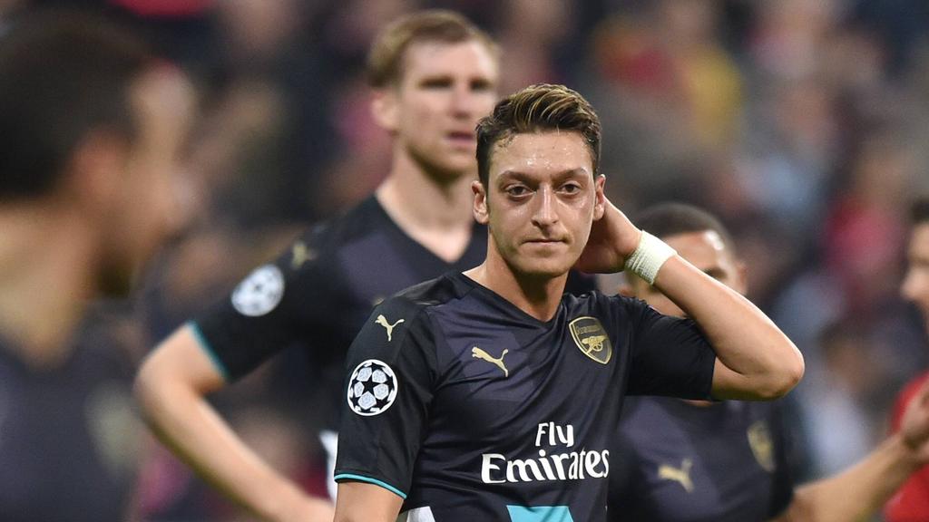 Mesut Özil spielt bei Arsenal keine Rolle mehr