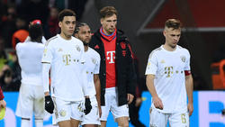 Die Stars des FC Bayern waren nach der Niederlage bei Bayer Leverkusen sichtlich enttäuscht
