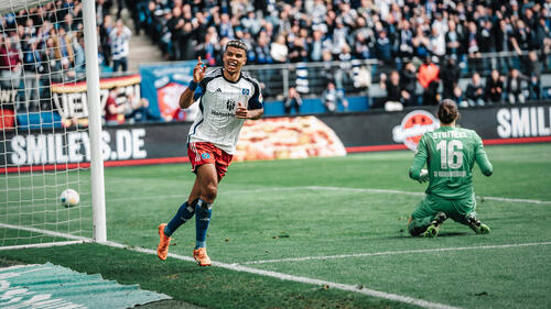 Der HSV feierte einen klaren Heimsieg gegen Wiesbaden