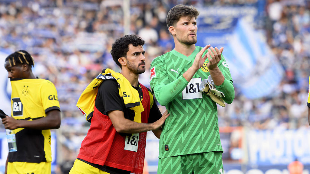 Mateu Morey (M.) stand am Wochenende erstmals wieder im BVB-Kader