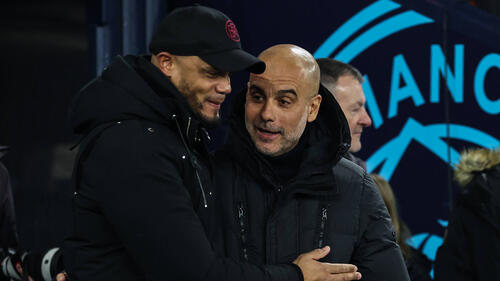 Kennen sich bestens: Vincent Kompany und Pep Guardiola