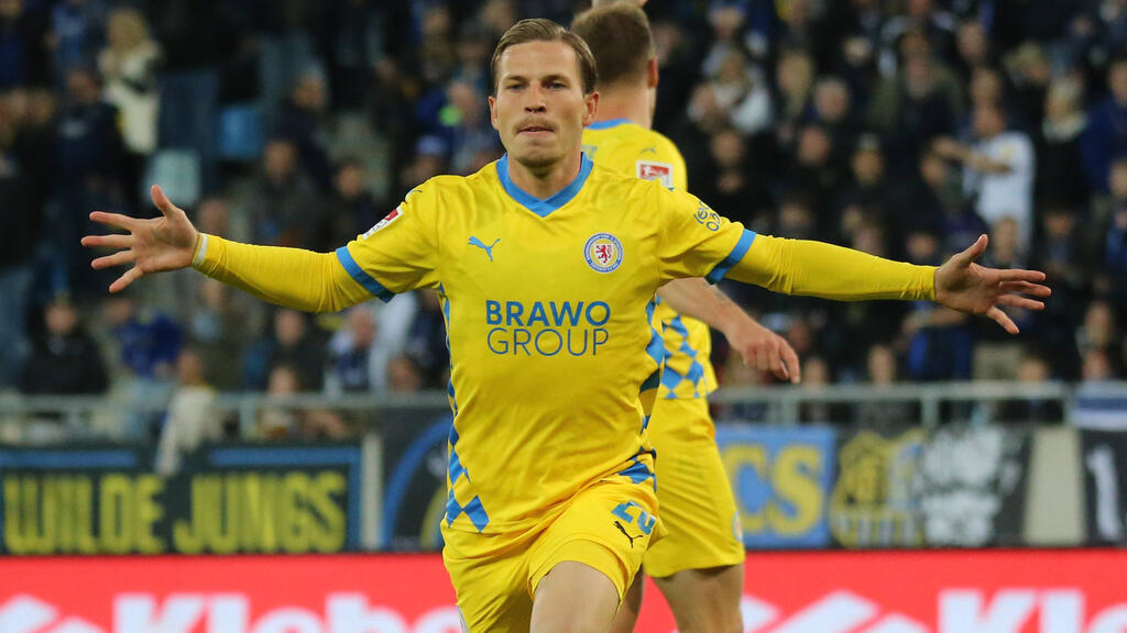 Lino Tempelmann traf zuletzt für Braunschweig in der Relegation Lino Tempelmann traf zuletzt für Braunschweig in der Relegation