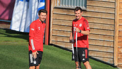 Danny Röhl (l.) arbeitete als Co-Trainer beim FC Bayern