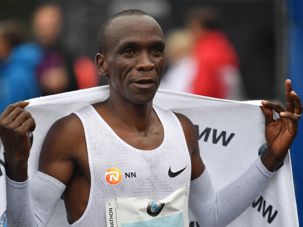 Eliud Kipchoge geht in London an den Start Eliud Kipchoge geht in London an den Start