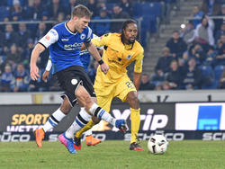 Fabian Klos erzielte den entscheidenden Treffer gegen 1860 München