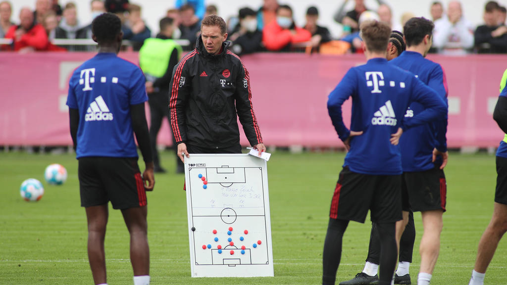 Julian Nagelsmann will im Training des FC Bayern neue Anreize schaffen