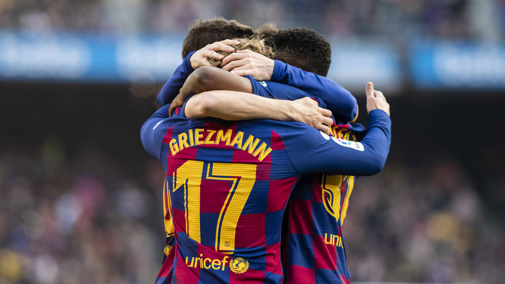 Spanien: FC Barcelona | 27 Spiele | 58 Punkte