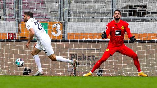 Daniel Caligiuri dreht zum Jubeln ab