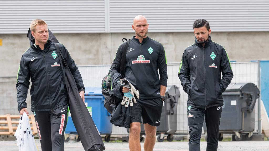 Mario Baric (r.) verlässt Werder Bremen wohl in Richtung BVB