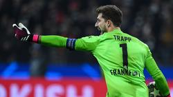 Kevin Trapp hütet gegen den BVB wohl das Tor von Eintracht Frankfurt