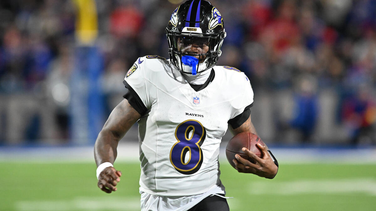 Lamar Jackson steckte mit den Ravens eine bittere Niederlage ein