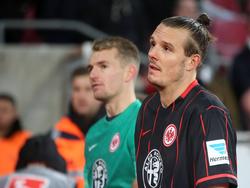 Alex Meier (r.) und Lukáš Hrádecký fehlen weiter