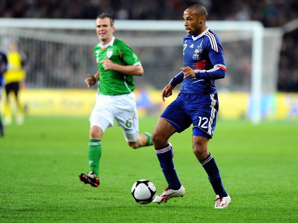 Thierry Henry schockte Irland mit eimem nicht geahndeten Handspiel