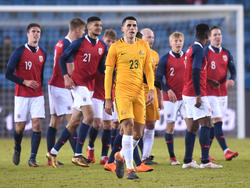 Australien handelte sich gegen Norwegen eine klare Niederlage ein