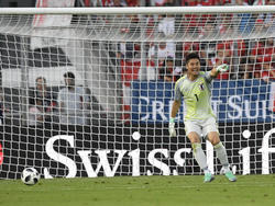 Japans Torwart Eiji Kawashima hat noch eine Rechnung mit Kolumbien offen