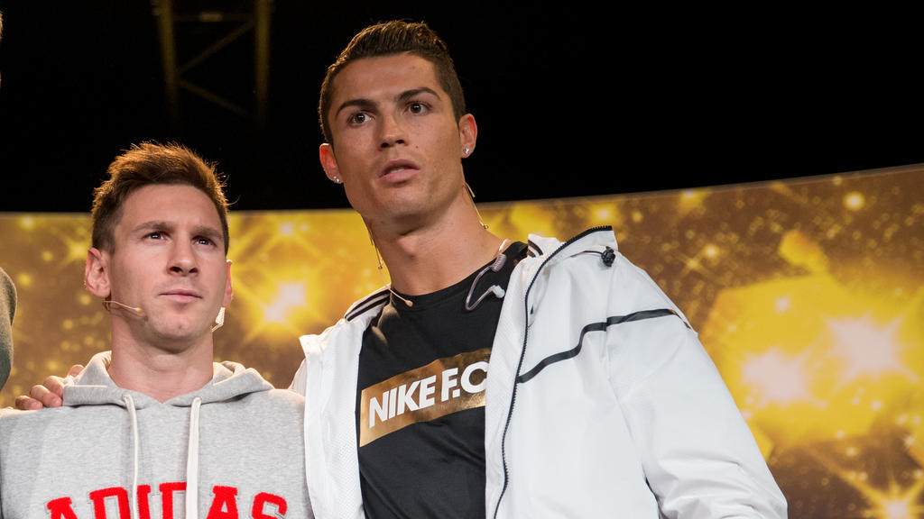 Messi hat sich zu Ronaldo (re.) geäußert Messi hat sich zu Ronaldo (re.) geäußert