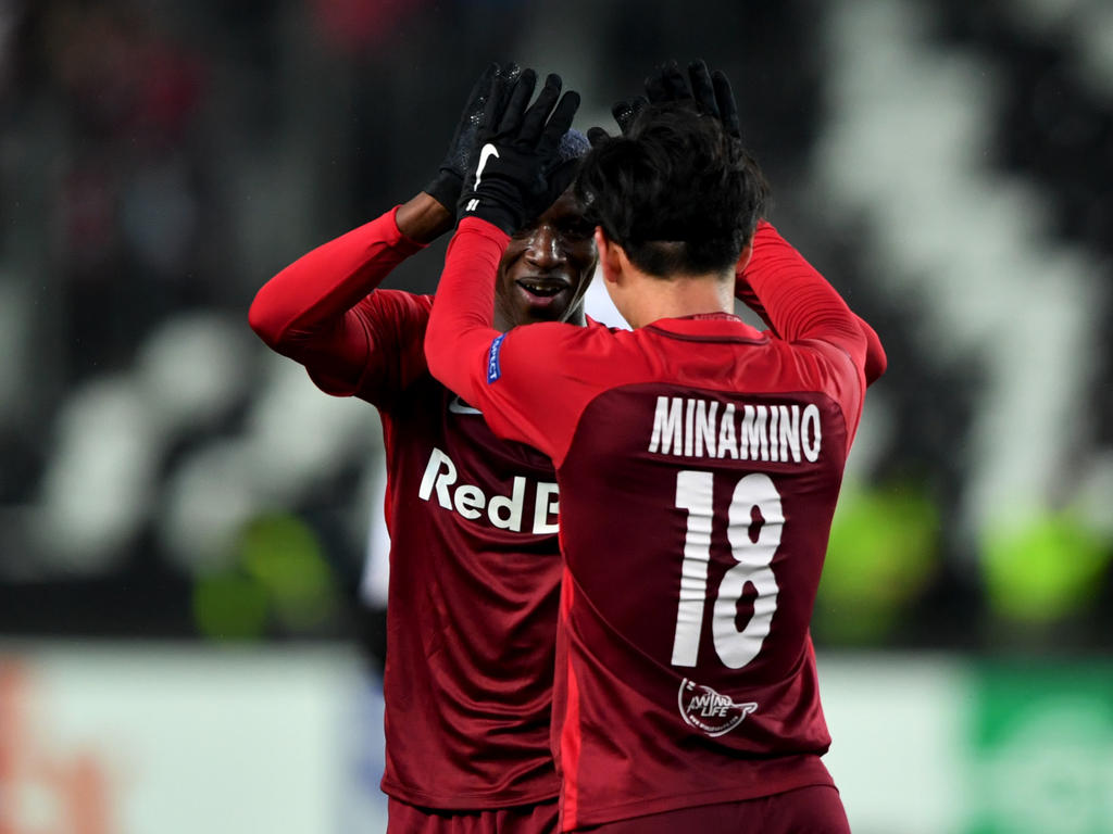 Salzburgs Takumi Minamino traf gegen Rosenborg dreifach